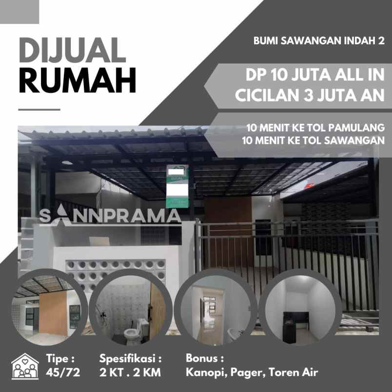 dijual rumah pengasinan