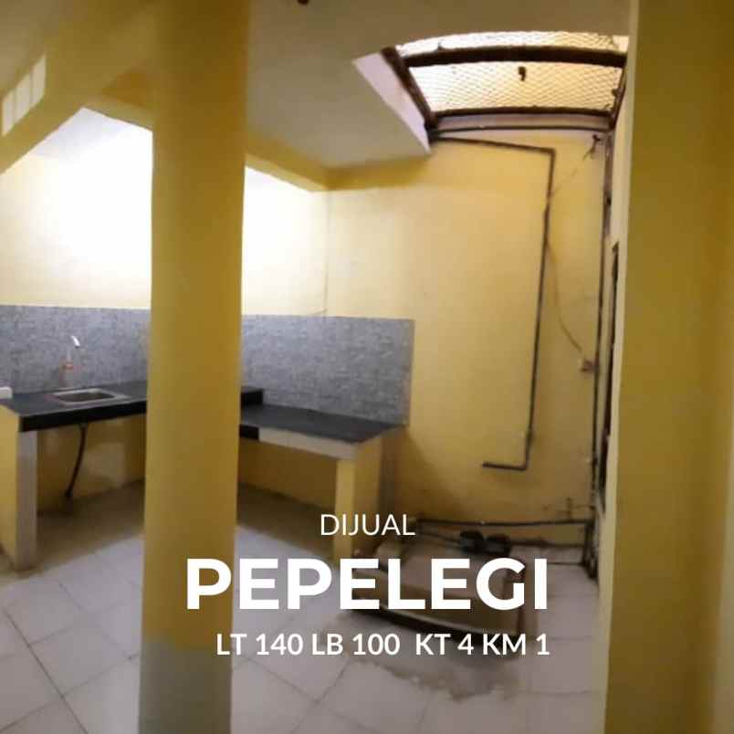 dijual rumah pepelegi