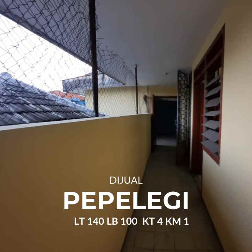 dijual rumah pepelegi