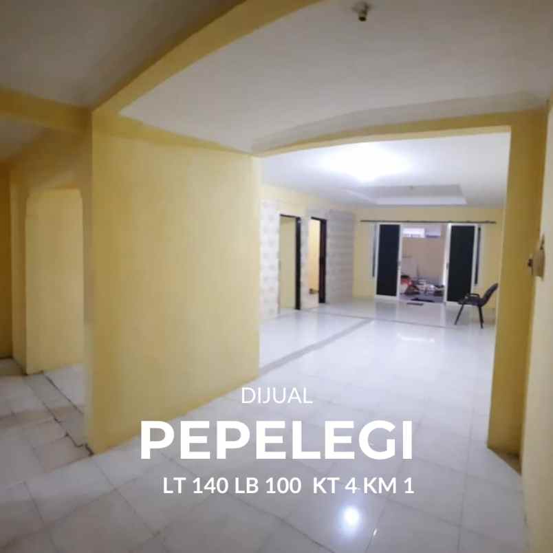 dijual rumah pepelegi