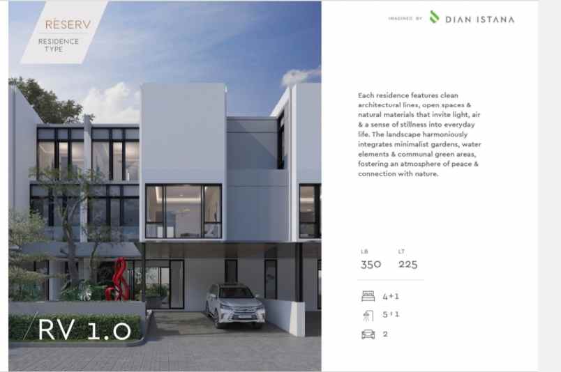 dijual rumah perumahan dian istana