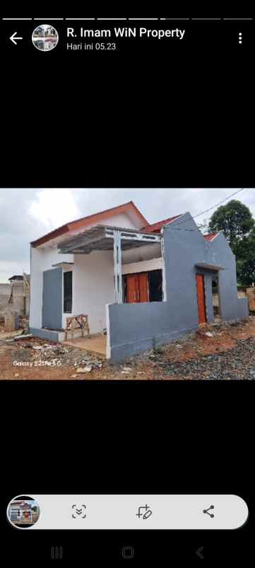 dijual rumah pondok rajeg