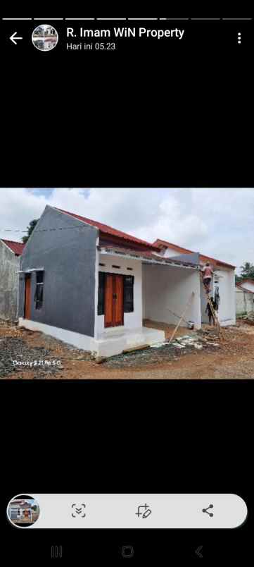 dijual rumah pondok rajeg