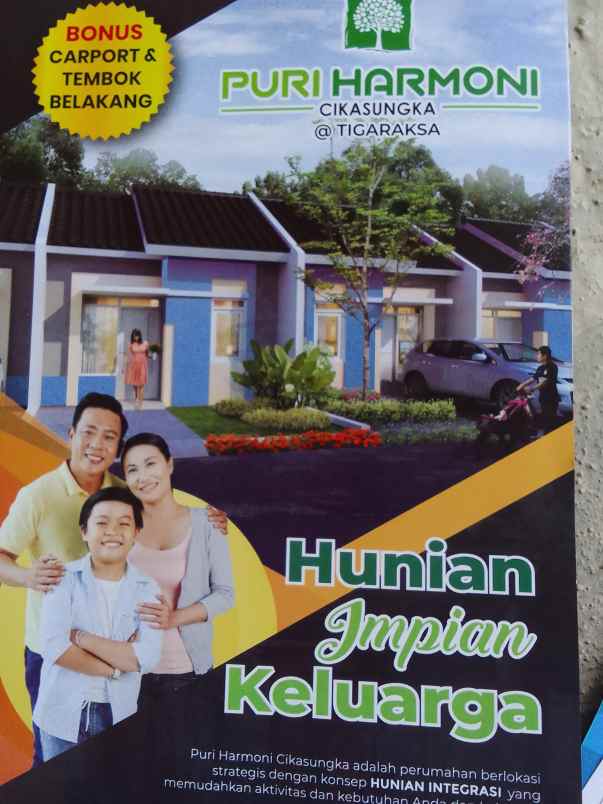 dijual rumah puri harmoni cikasungka