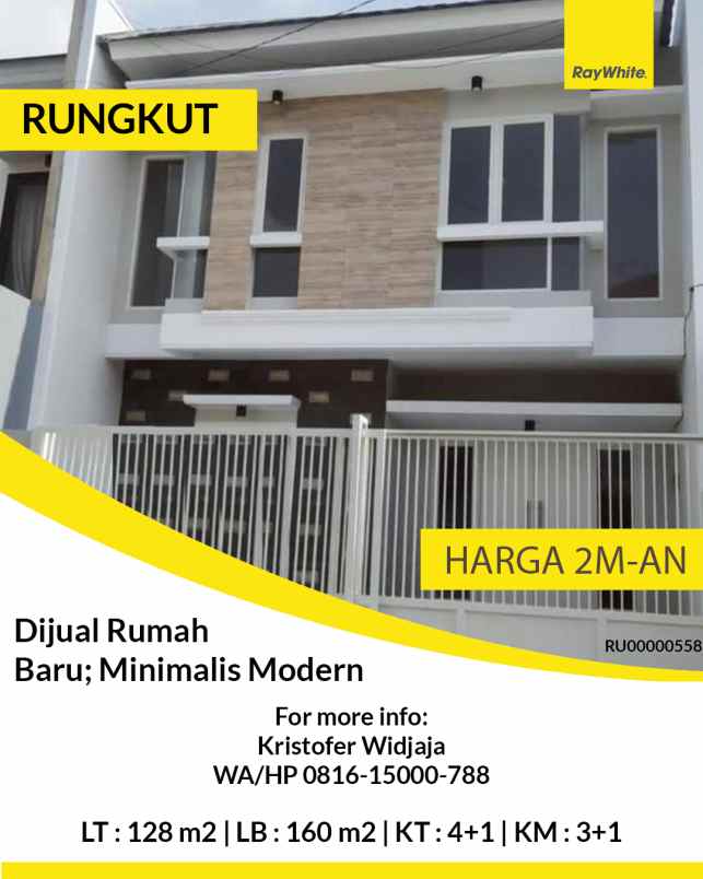 dijual rumah purimas taman gianyar surabaya