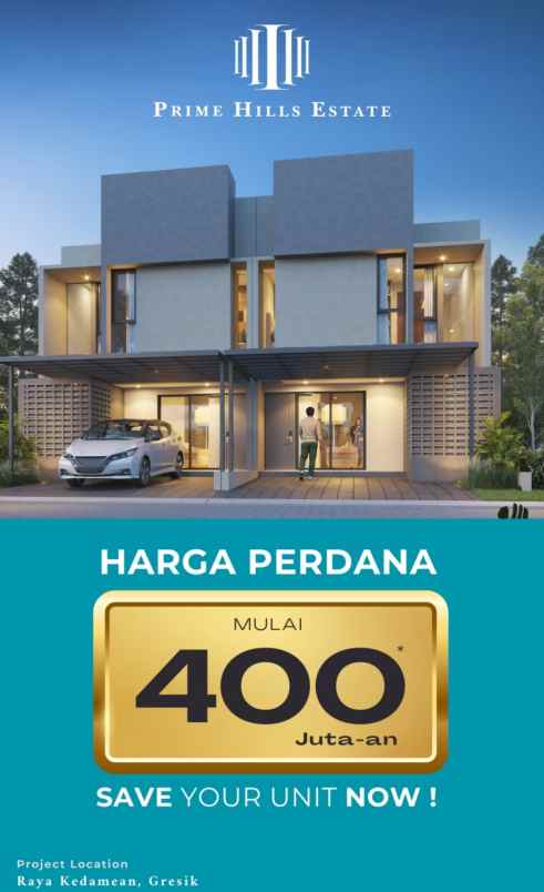 dijual rumah raya kedamean gresik