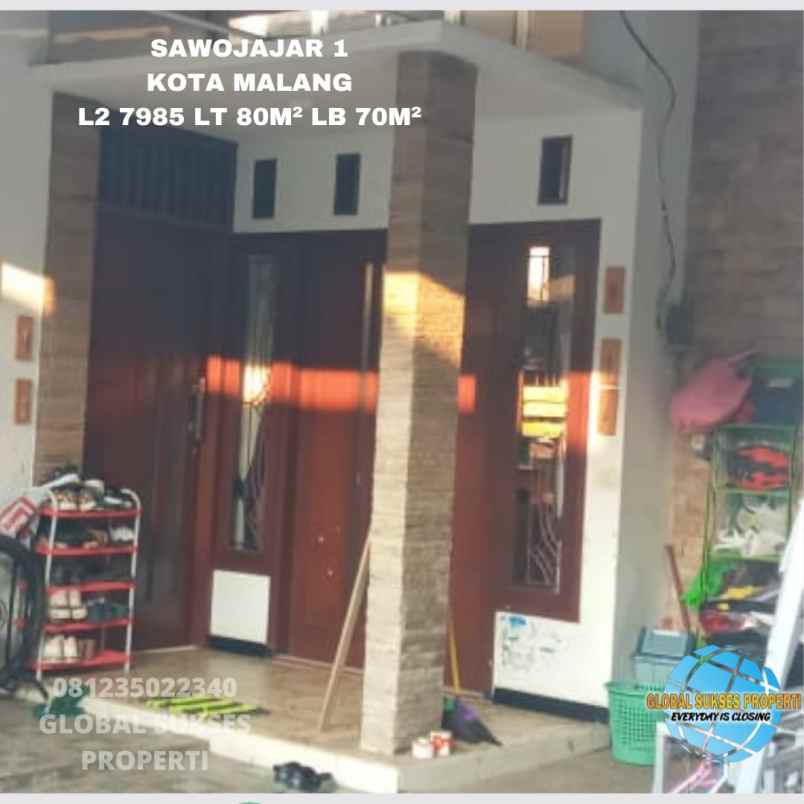 dijual rumah sawojajar 1