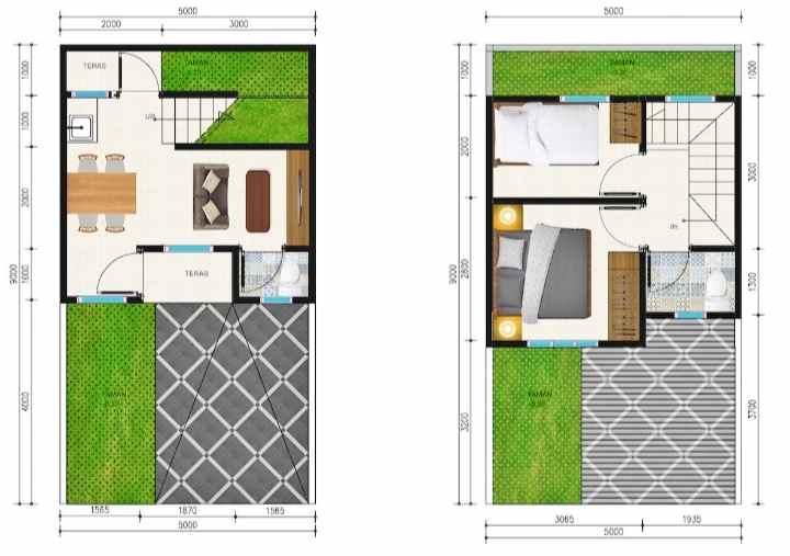 dijual rumah sevilla town house di jababeka cikarang