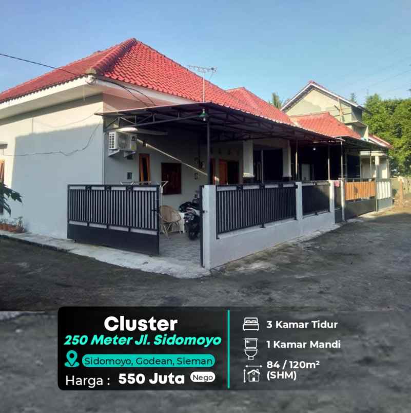 dijual rumah sidomoyo