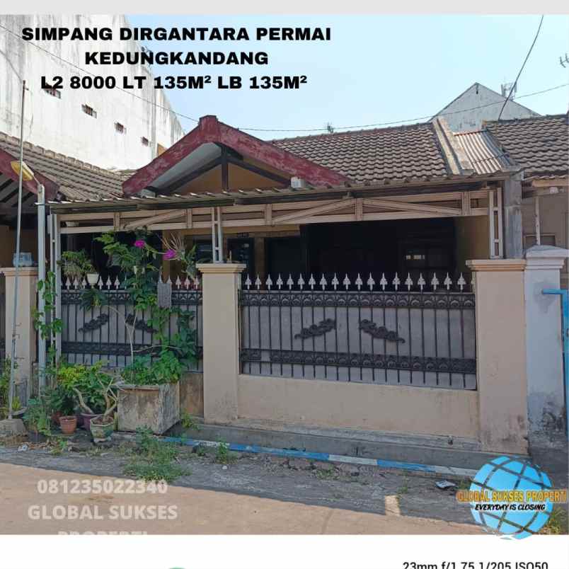 dijual rumah simpang dirgantara permai