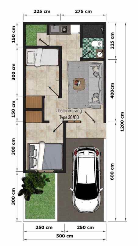 dijual rumah sindangpaon