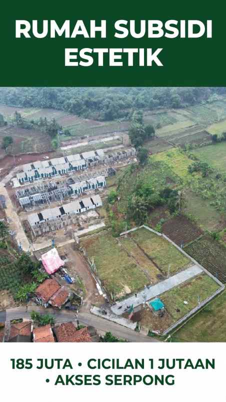 dijual rumah sma 1 ciseeng putat nutug