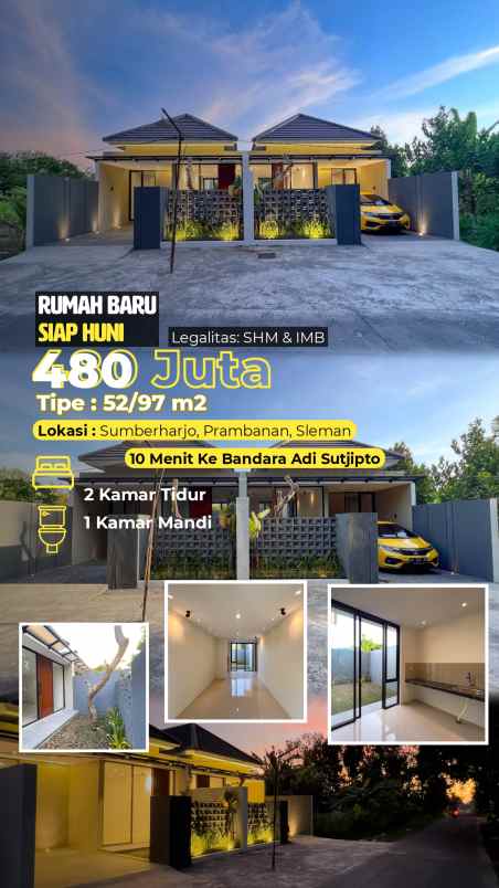 dijual rumah sumberharjo