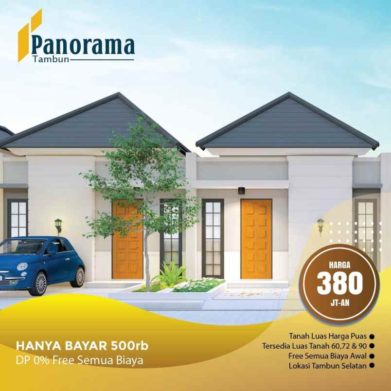 dijual rumah sumberjaya tambun selatan