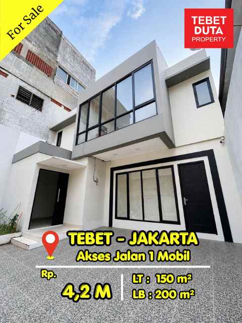 dijual rumah tebet