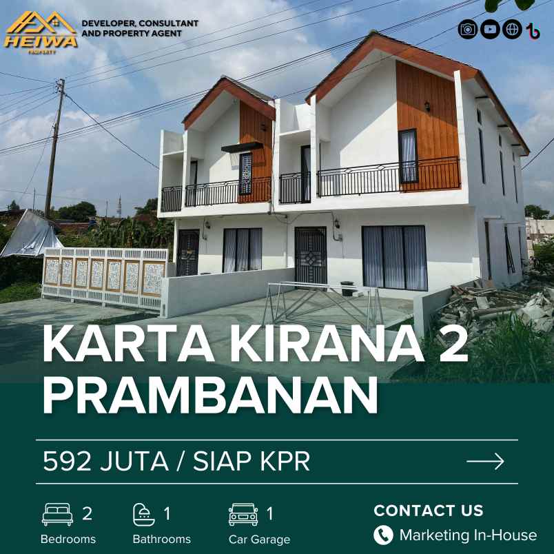 dijual rumah tlogo prambanan klaten