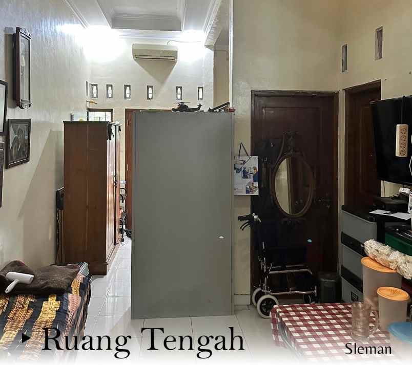 dijual rumah utara perum merapi view rt