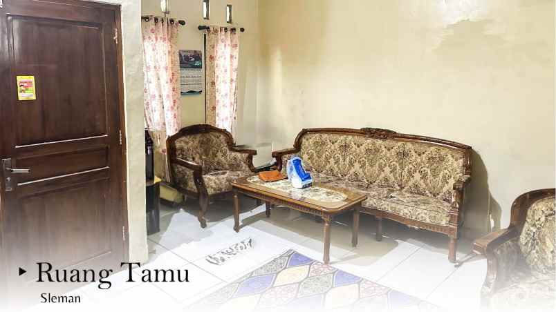 dijual rumah utara perum merapi view rt