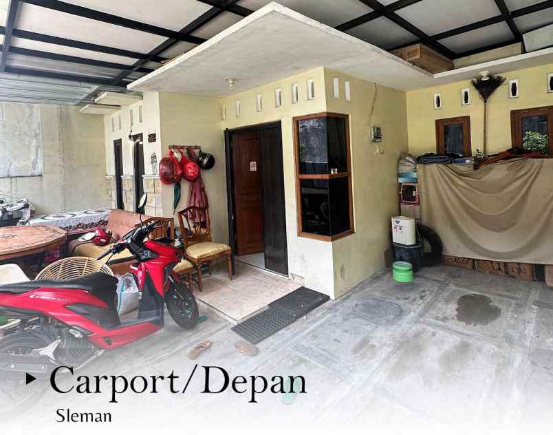 dijual rumah utara perum merapi view rt