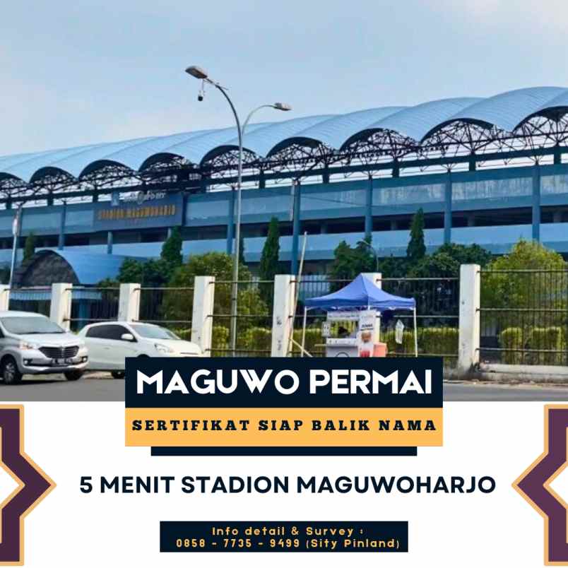 dijual tanah banjeng maguwoharjo depok