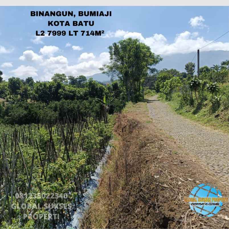 dijual tanah binangun