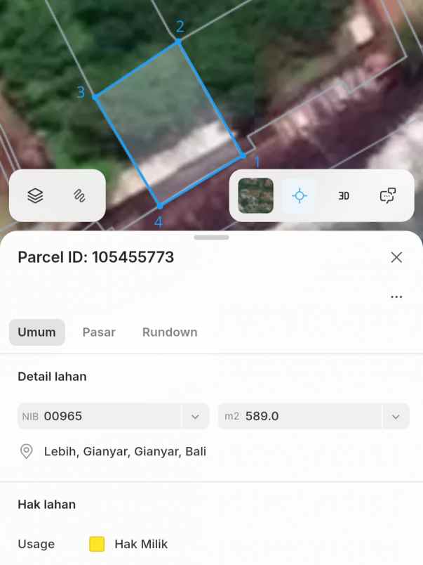 dijual tanah bypass ida bagus mantra