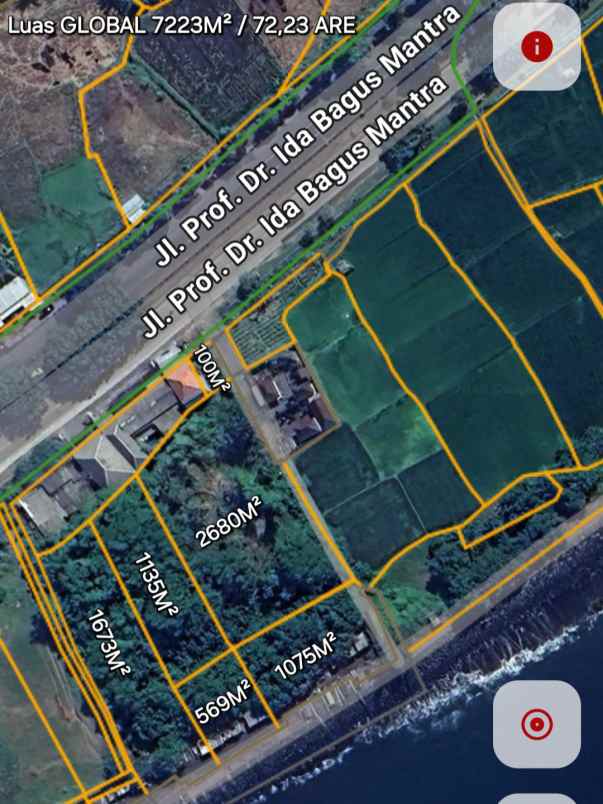 dijual tanah bypass ida bagus mantra