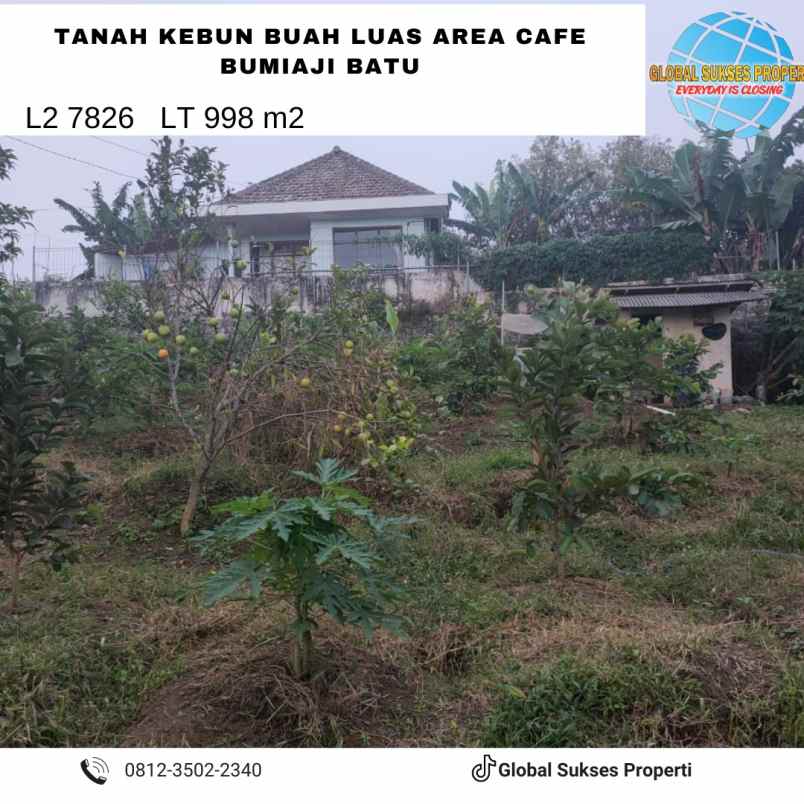 dijual tanah desa bulukerto