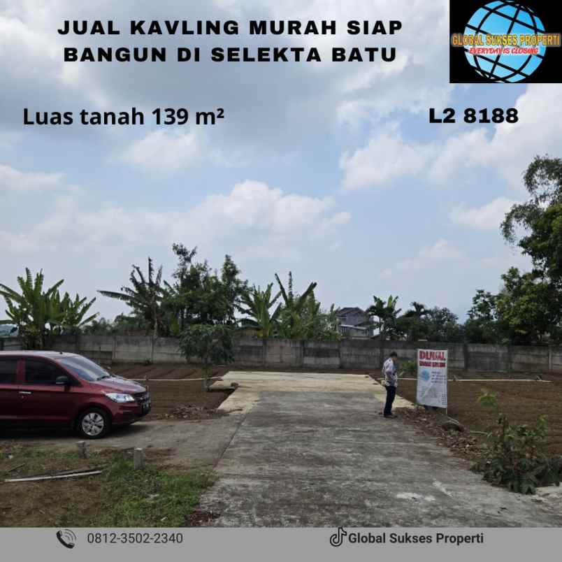 dijual tanah di poros jalan junggo desa