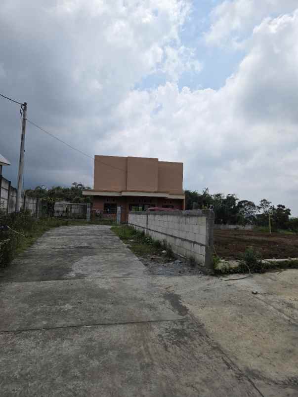 dijual tanah di poros jalan junggo desa