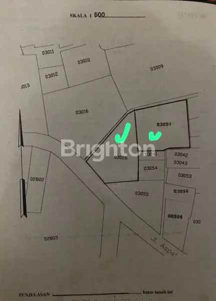 dijual tanah dukuh kramat jati jl