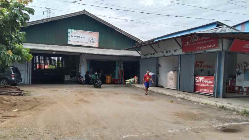 dijual tanah jalan desa kapur kabupaten