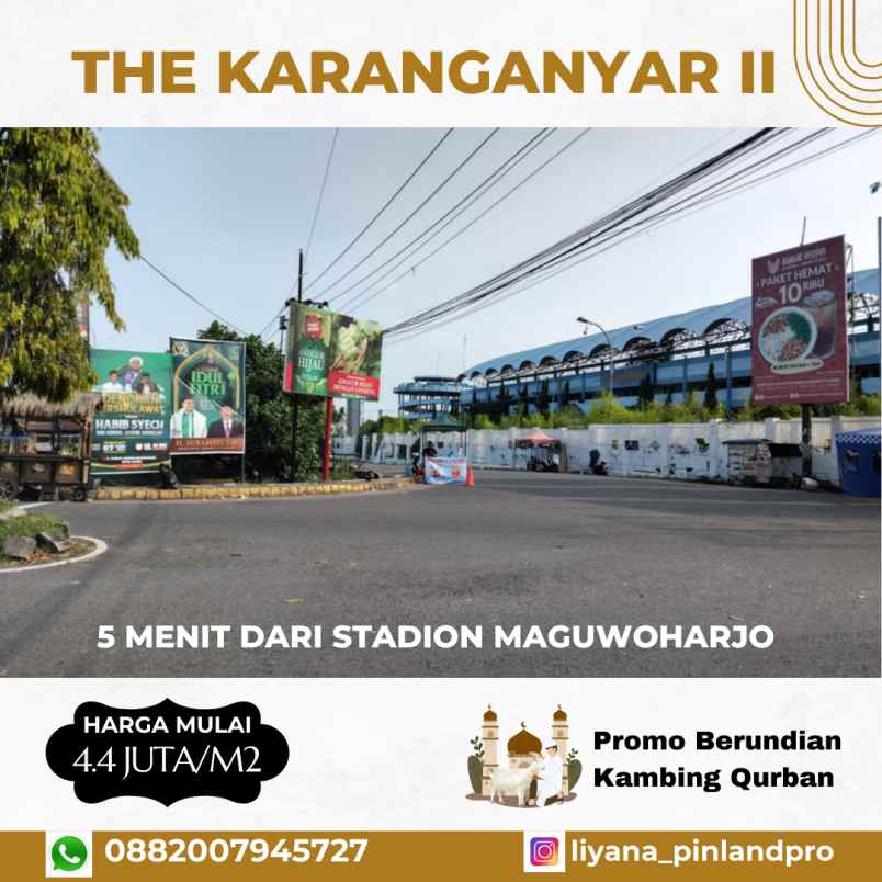 dijual tanah jalan karanganyar