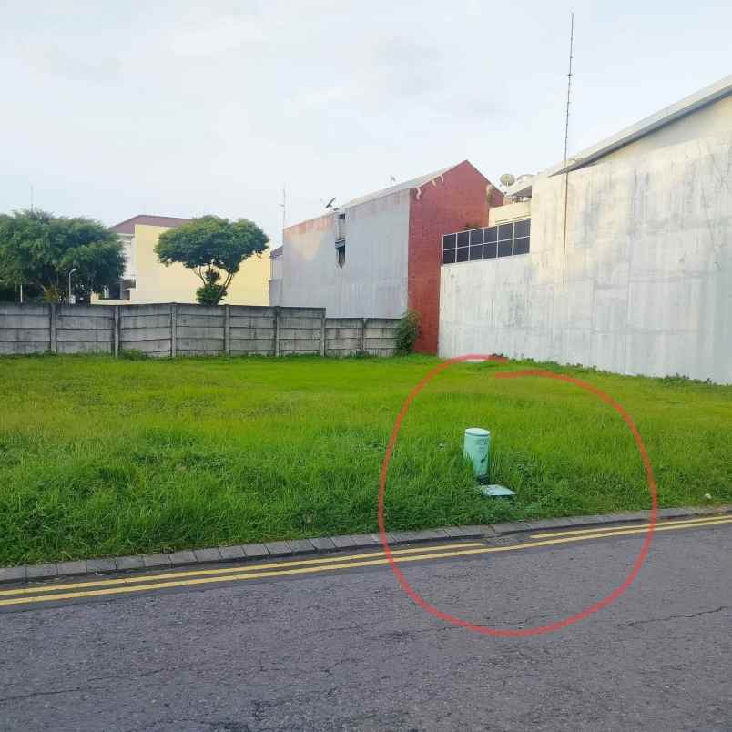 dijual tanah jalan puri widya kencana