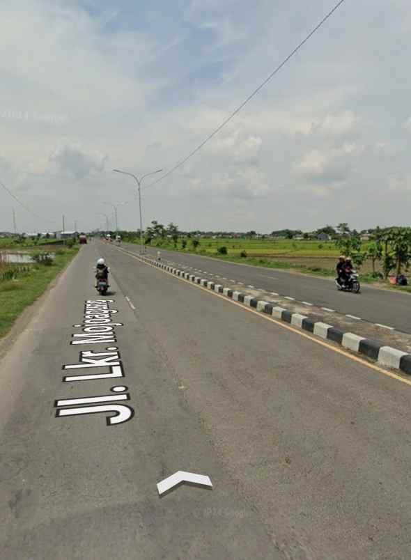 dijual tanah jalan raya bypass mojoagung
