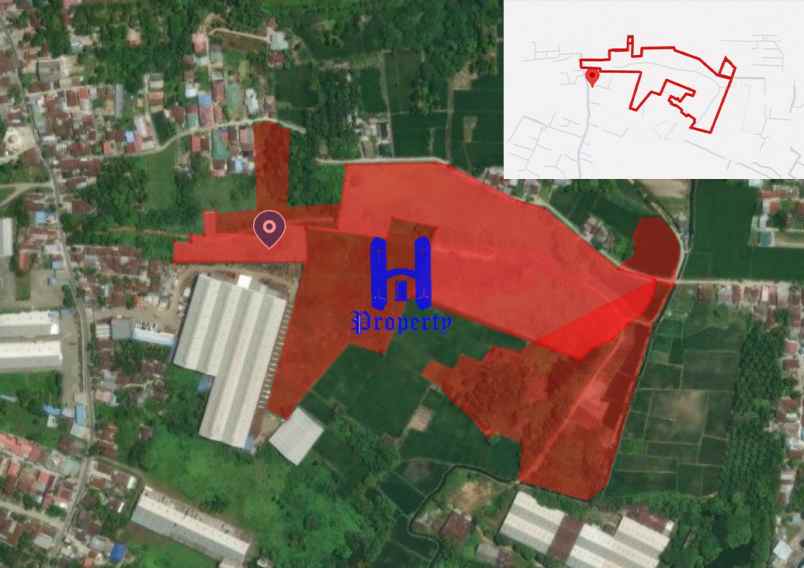 dijual tanah jalan sei blumai hilir
