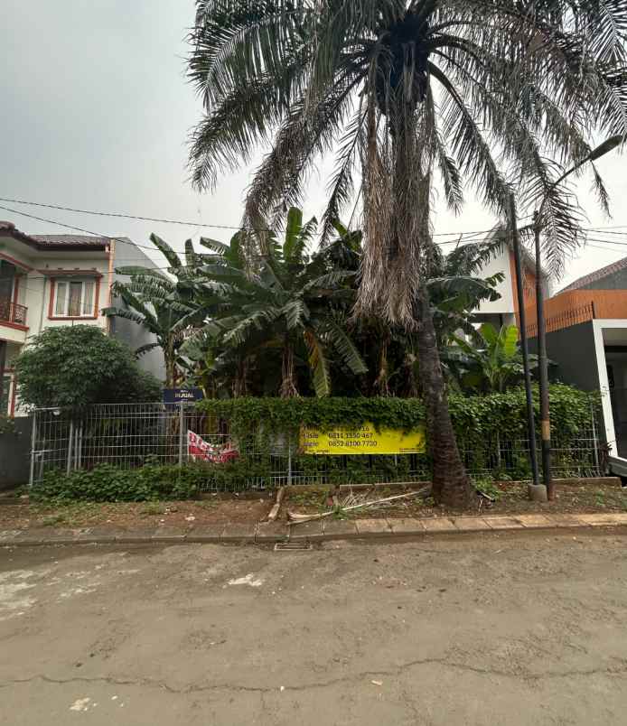 dijual tanah jl gunung salak no c a kav