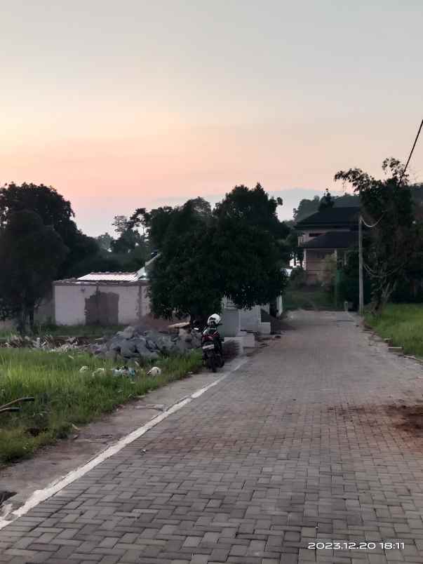 dijual tanah jl h gofur pakuhaji