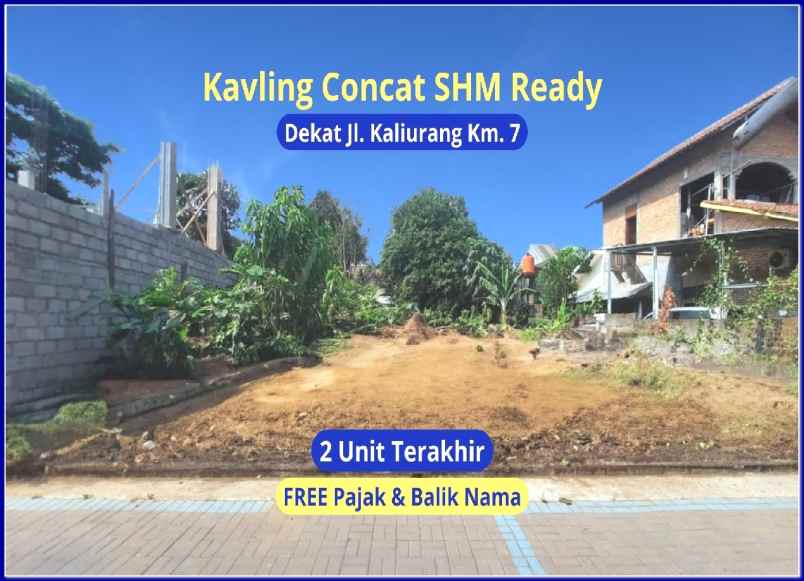 dijual tanah jl kaliurang km 7 manukan