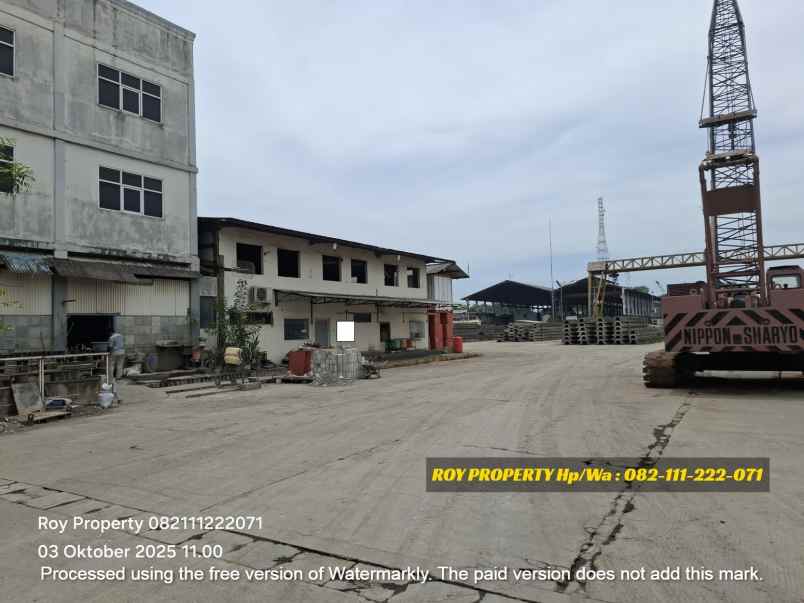 dijual tanah jl raya cakung cilincing