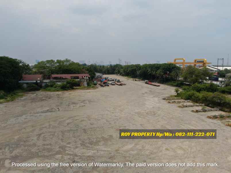 dijual tanah jl raya cakung cilincing