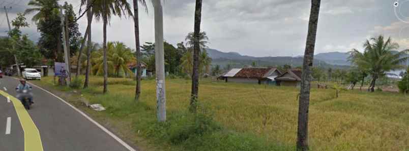 dijual tanah jl raya cisolok