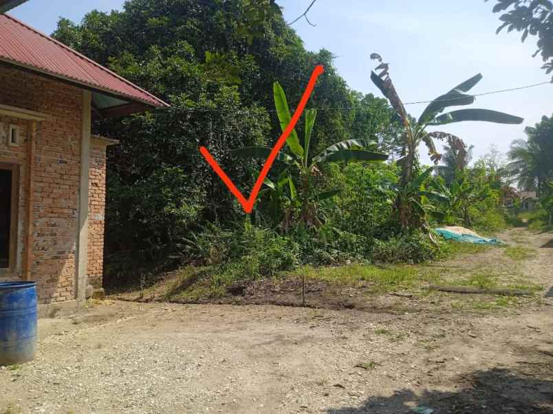 dijual tanah jl raya pekanbaru bangkinang