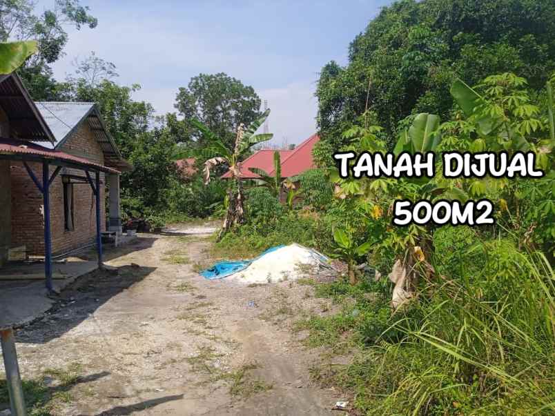 dijual tanah jl raya pekanbaru bangkinang