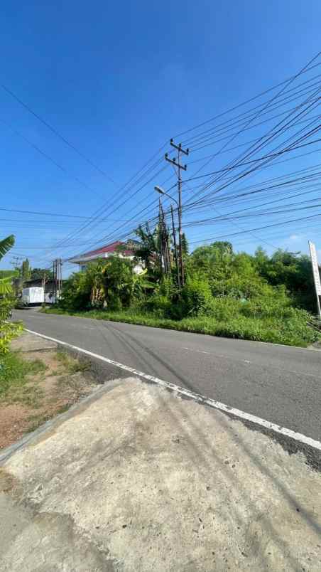 dijual tanah jl srijaya
