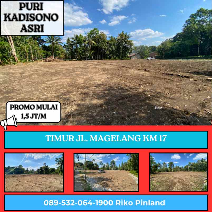 dijual tanah kadisono margorejo tempel