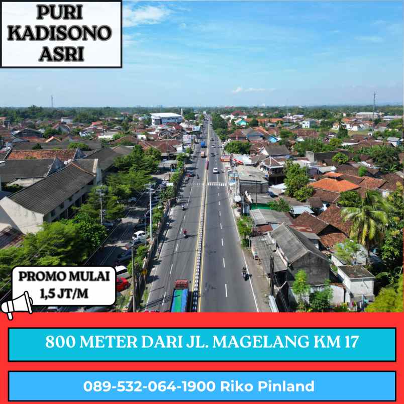 dijual tanah kadisono margorejo tempel