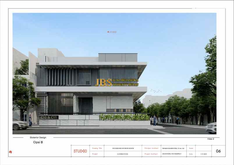 dijual tanah komplek cemara asri