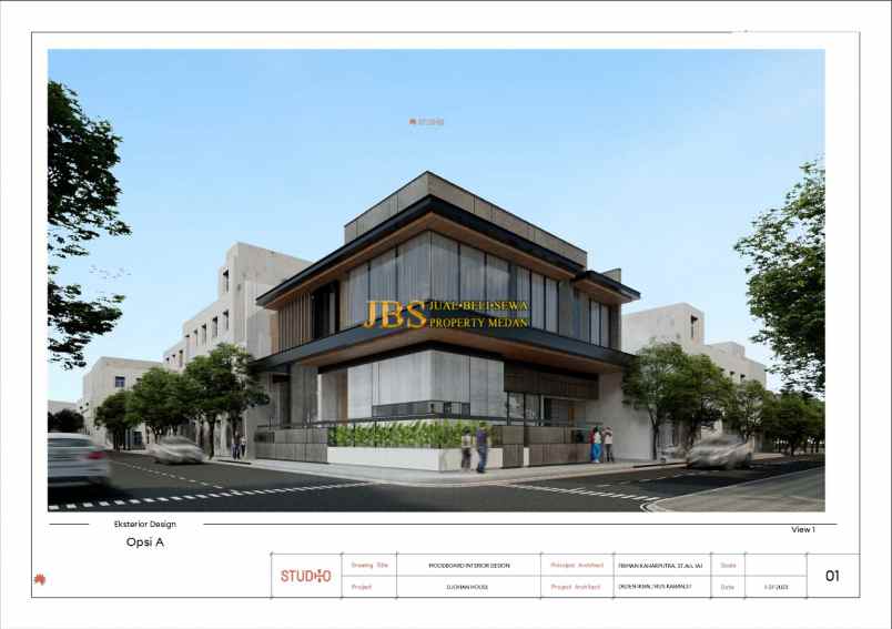 dijual tanah komplek cemara asri