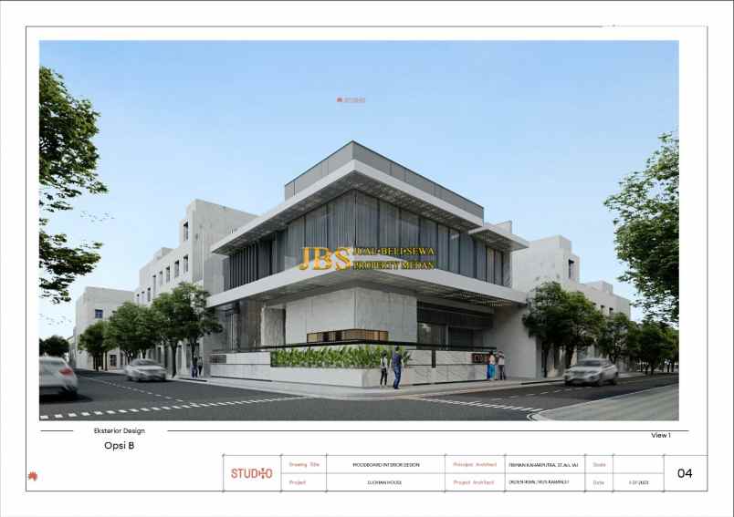 dijual tanah komplek cemara asri